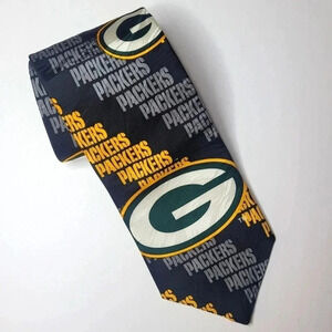 Green Bay Packers RM Sport Mens Necktie Tie 1997 NFL Superbowl Champion's